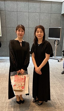 連弾させていただいた先生と🎵